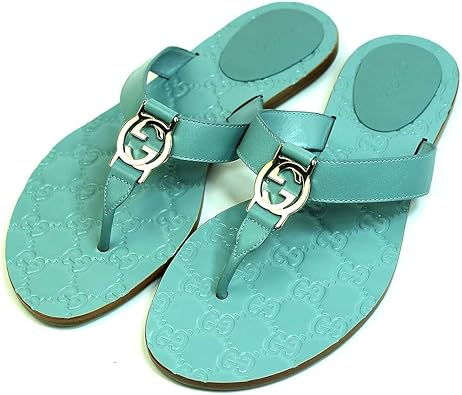 Amazon グッチ レザー トング サンダル レディース ブランド アウトレット品 3091 A3n00 1610 並行輸入品 37 24 0cm Gucci グッチ ファッションサンダル