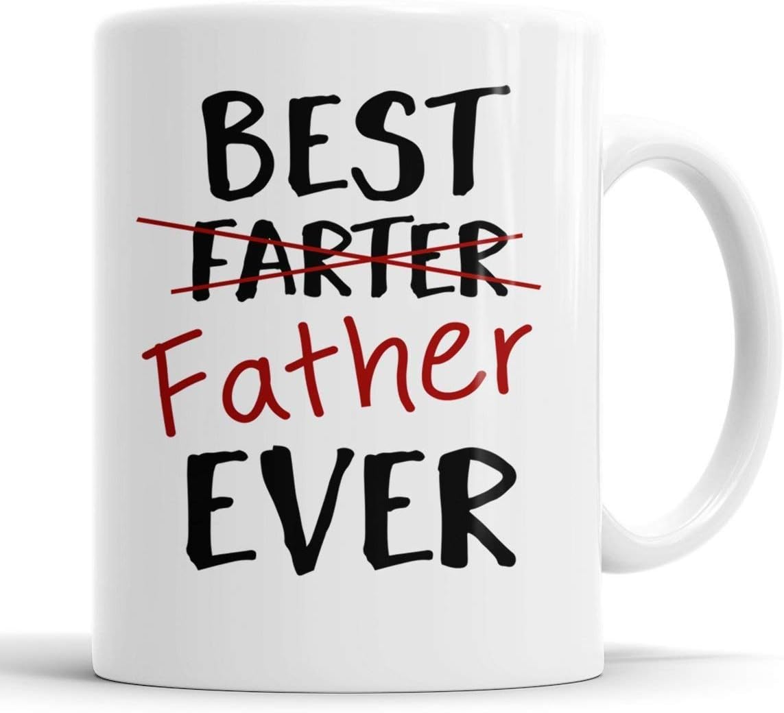 Father 11 oz ceramic coffee mug - Funny Dad Mug Gift for Men