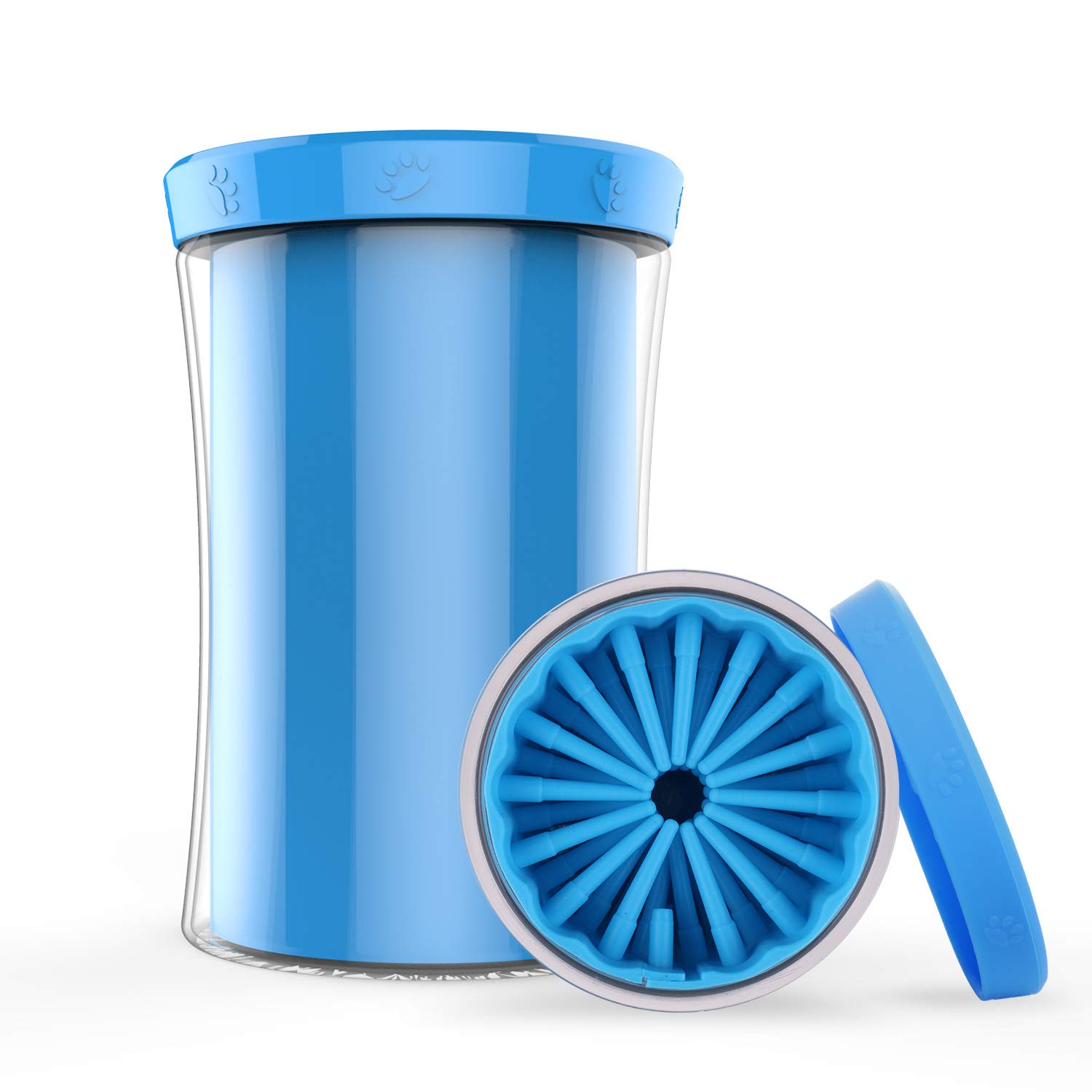 Brake dog paw cleaner