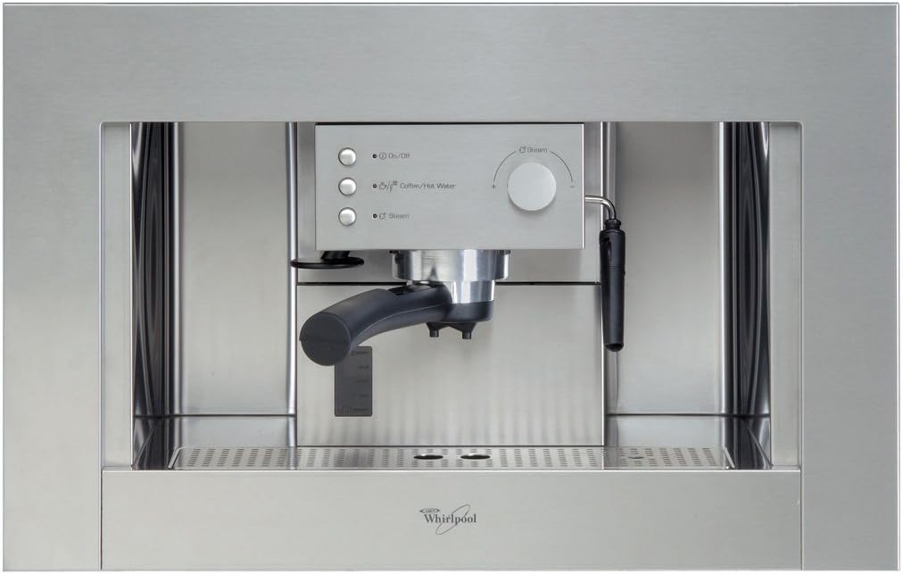 Whirlpool ACE 010 IX Semiautomatic Mini Builtin Coffee Machine