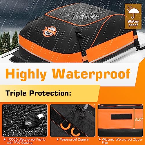 435L 1000D Nylon, 8 Reinforced Straps, Non-Slip Mat, for Travel and Luggage Transport