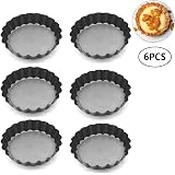 Teglia Antiaderente Fondo Rimovibile Alvinlite - Teglie Scanalate Per Quiche E Torte, 9 Pollici