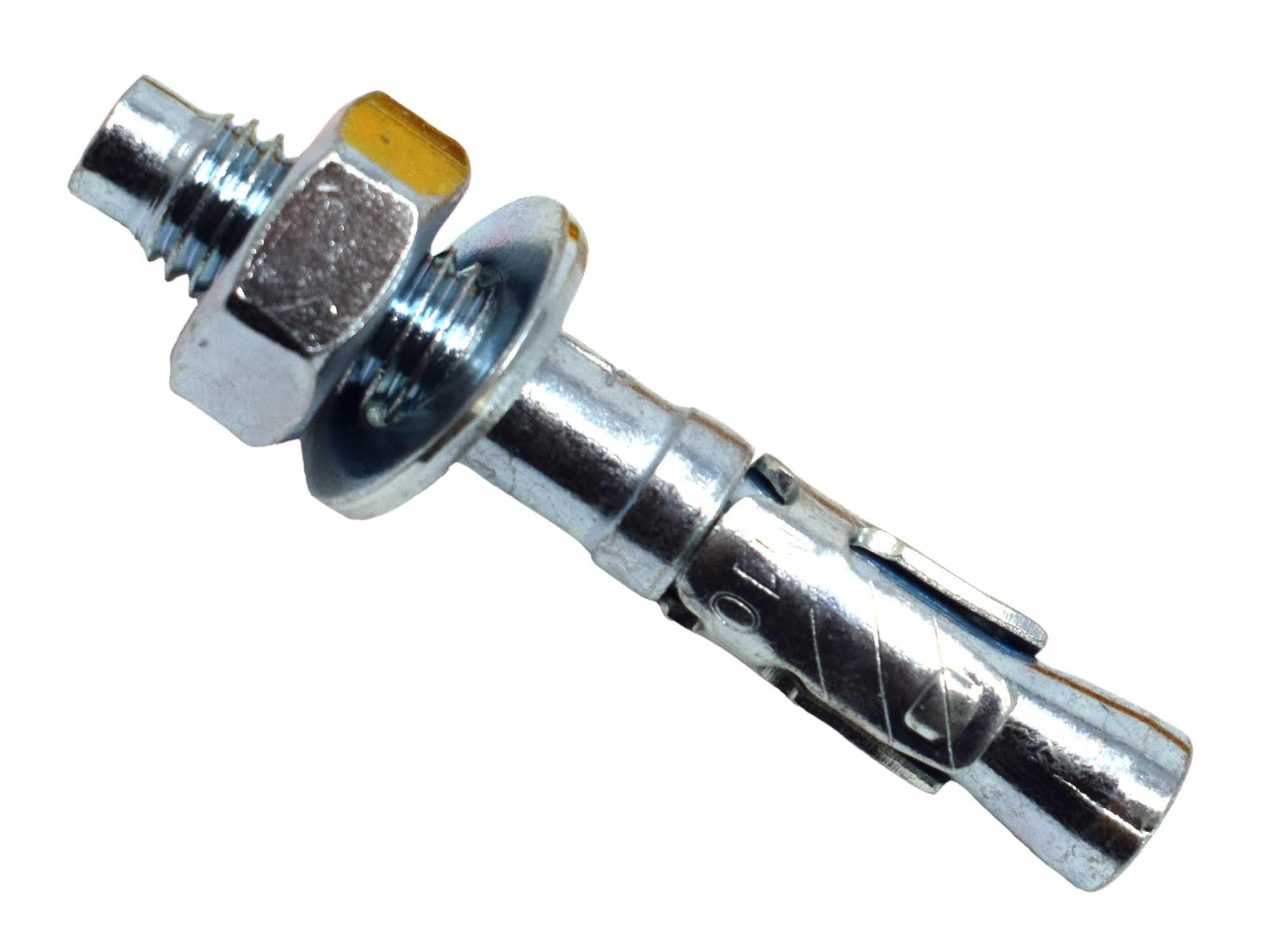 MASONMATE Zinc Plated Through Bolt M10 x 65mm Pack of 100