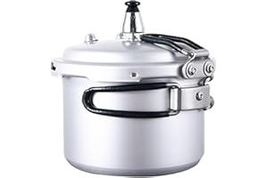 Camping Pressure Pot | Portable Rice Cooker - Kitchen Pressure Cooker Cookware for Outdoor, Outdoor Camping Cook Tool Steamer
