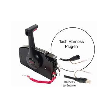Mercury Mariner Oem Side Mount Remote Control Throttle Shift 881170a5 20hp 25hp