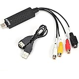 FAVOLCANO USB 2.0 Audio Video VHS to DVD Converter Capture Card Adapter