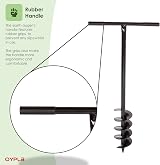 Oypla 150mm 6" Manual Post Hole Fence Digger Earth Auger Hand Drill view 3