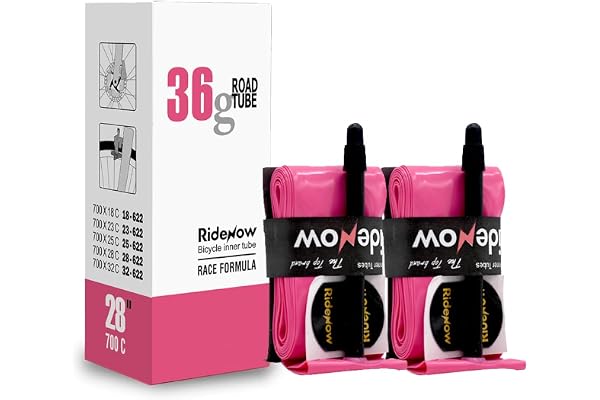 2/4 Pack Ridenow TPU Inner Tubes 700 x 18-32c Bike Tubes with 45/65/85mm Presta Valve