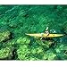 Overmont Kayak Paddle 90.5in/230cm Heavy Duty Aluminum Alloy Lightweight Boating Oar for Inflatable Kayaks with Paddle Leash (Red, 90.5‘’)