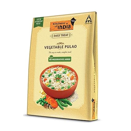 Kitchens of India, Daily Treat, Vegetable Pulao, 250g