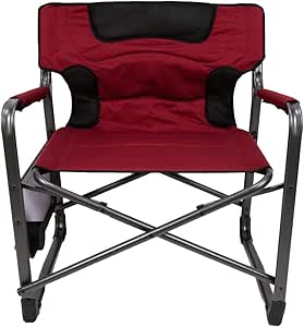 Amazon Com Ozark Trail Xxl Director Chair Red Sports Outdoors