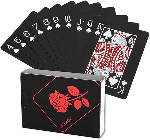 juego de cartas negras