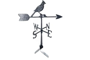 Montague Metal Products 24-Inch Weathervane with Cardinal Ornament