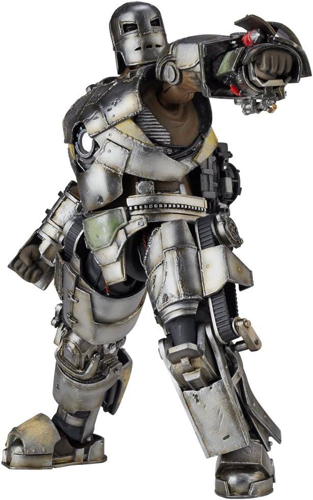 Animewild Marvel Iron Man Legacy of Revoltech Iron Man Mark I 6.3 Action Figure LR-023