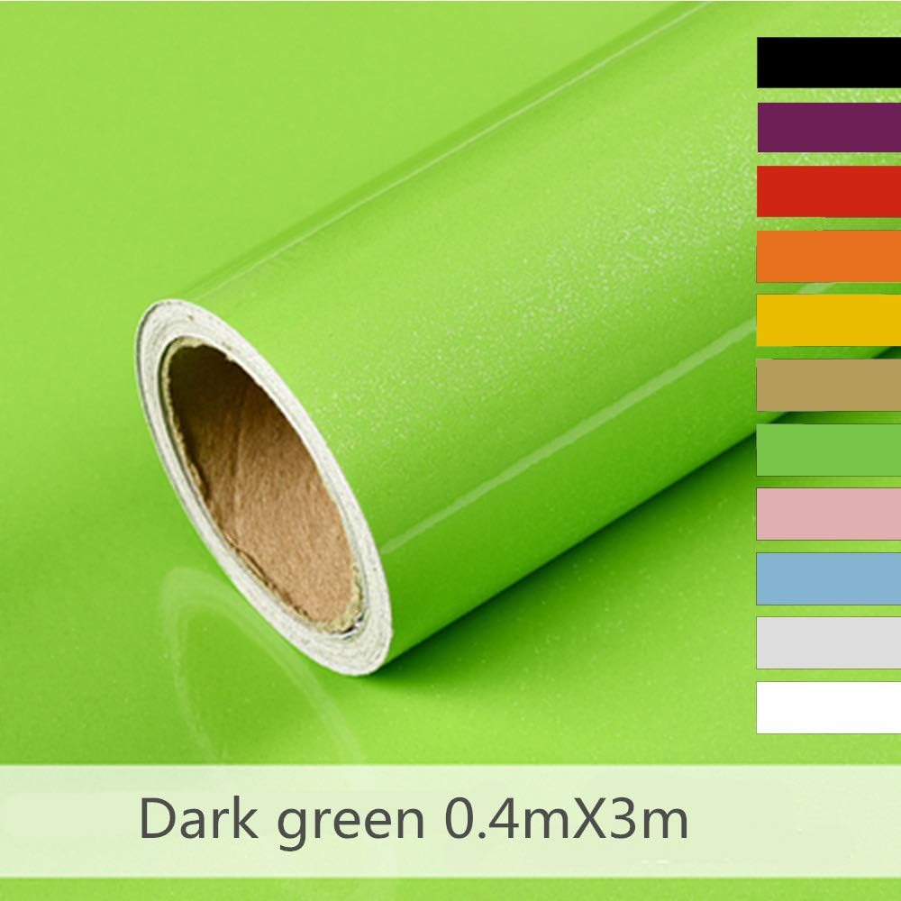 Hode Vinyl Wrap Dark Green Sticky Back Plastic Roll 40cmX3m
