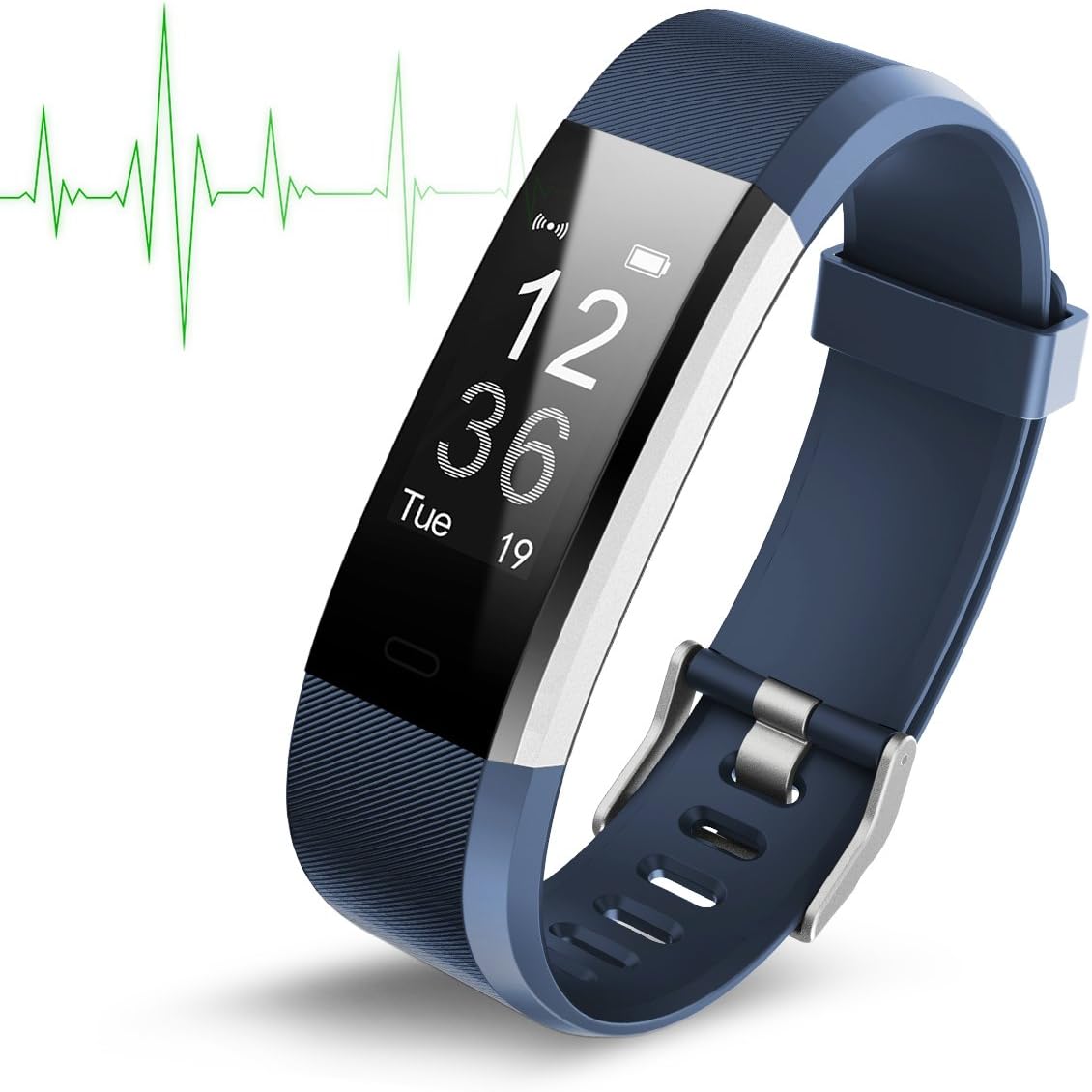 Smart Watch Waterproof IP67 Activity Tracker With Heart Rate Monitor - Fitness Tracker 0.96" OLED Screen Bluetooth 4.0 Pedometer Smartwatch Wireless USB charging Wristband Bracelet