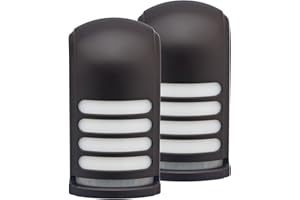 Xodus Innovations BL776 Battery Operated Motion Activated LED Deck and Stair Light, Outdoor or Indoor Use, Weather Resistant (Bronze) Pack of 2