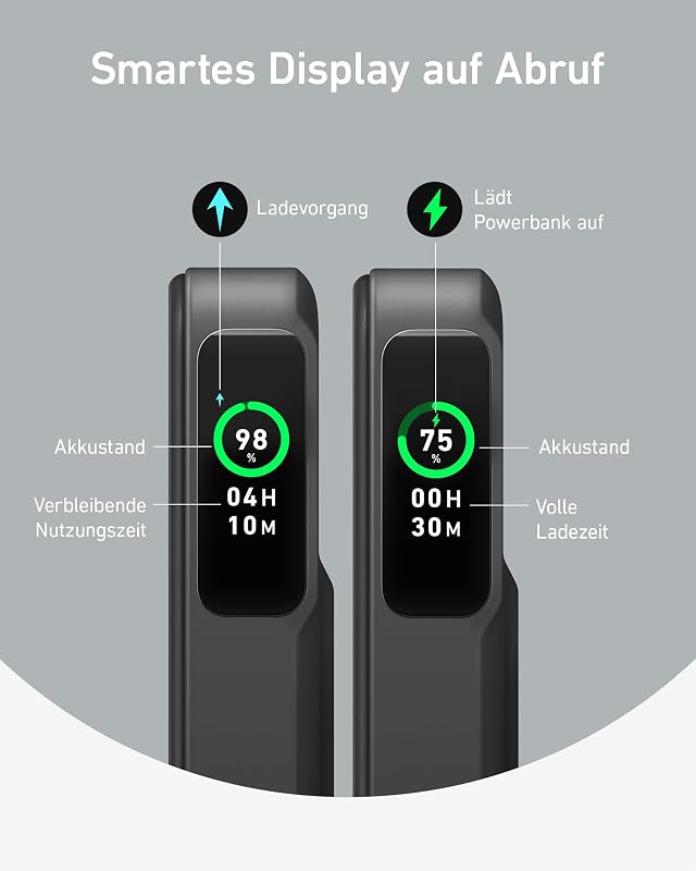MagGo magnetische Powerbank 10000mAh Qi2 15W mit Halterung