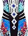 MOQUEEN Women's Slim Fit Floral Bodycon Tunic Dress 2161