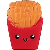 Anboor Squishys Food 3.9" Fries Chips Toy Kawaii Food Soft Squeeze Boy Girl Toy as Kitchen Party Favor Stress Relief Kid's Toys