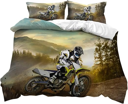 dirt bike crib set