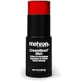 Mehron Makeup CreamBlend Stick | Face Paint, Body Paint, & Foundation Cream Makeup | Perfect for Halloween .75 oz (21 g) (Red)