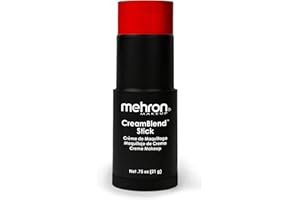 Mehron Creamblend Stick - Red, 0.75 Ounce