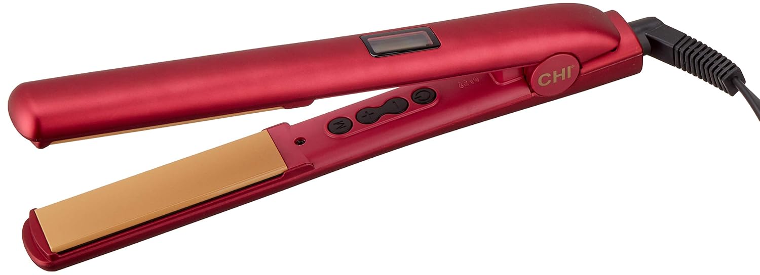 CHI PRO G2 Digital Titanium Infused Ceramic 1" Straightening Hairstyling Iron : Flattening Irons : Beauty