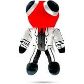 TwCare Red Plush Toy for Kids Adults, Playing with Family, Soft Stuffed Animal Plushie Toys, Plushies Birthday Thanksgiving Christmas Festival Night Party Favor Supplies Game Fans