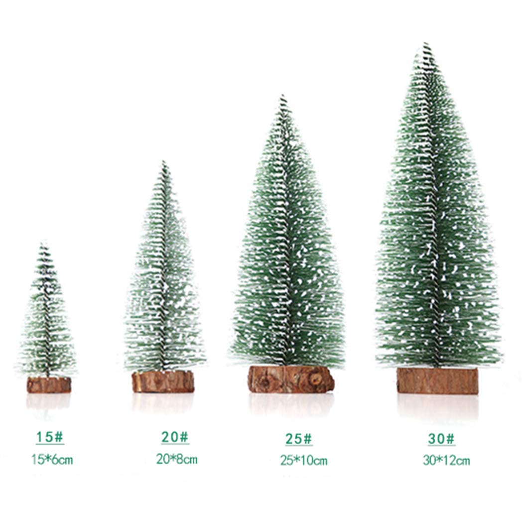 Roseni Mini Cedar Tree Christmas Decoration Desktop Window (20 cm)