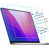 F FORITO 2-Pack for MacBook Pro 13 inch Anti Blue Light Screen Protector | 2016-2022 M2, Matte Finish, Anti Glare, Reduce Eye Strain, Touch Sensitive