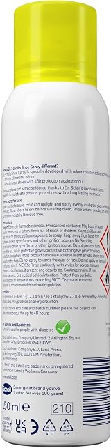 Dr. Scholl's Fresh Step Shoe Spray 150ml Pack of 4 Odour Elimination view 9