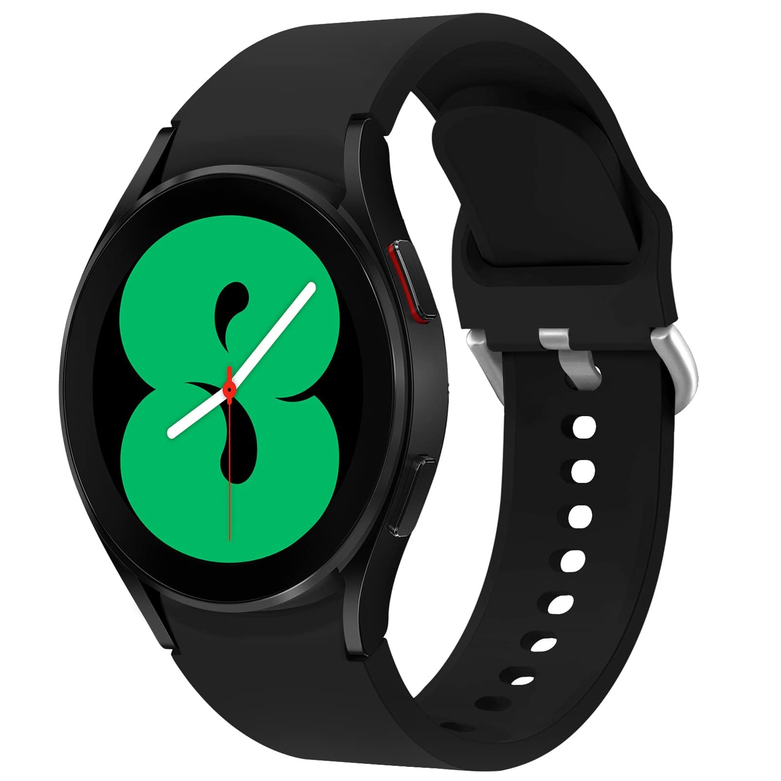 For Samsung Galaxy Watch 7 6 5 4 FE Band 40mm 44mm/Galaxy Watch 5 Pro Band 45mm/6 Classic 43mm 47mm/4 Classic 42mm 46mm,20mm No Gap Soft Silicone Bracelet Sport Strap Women Men