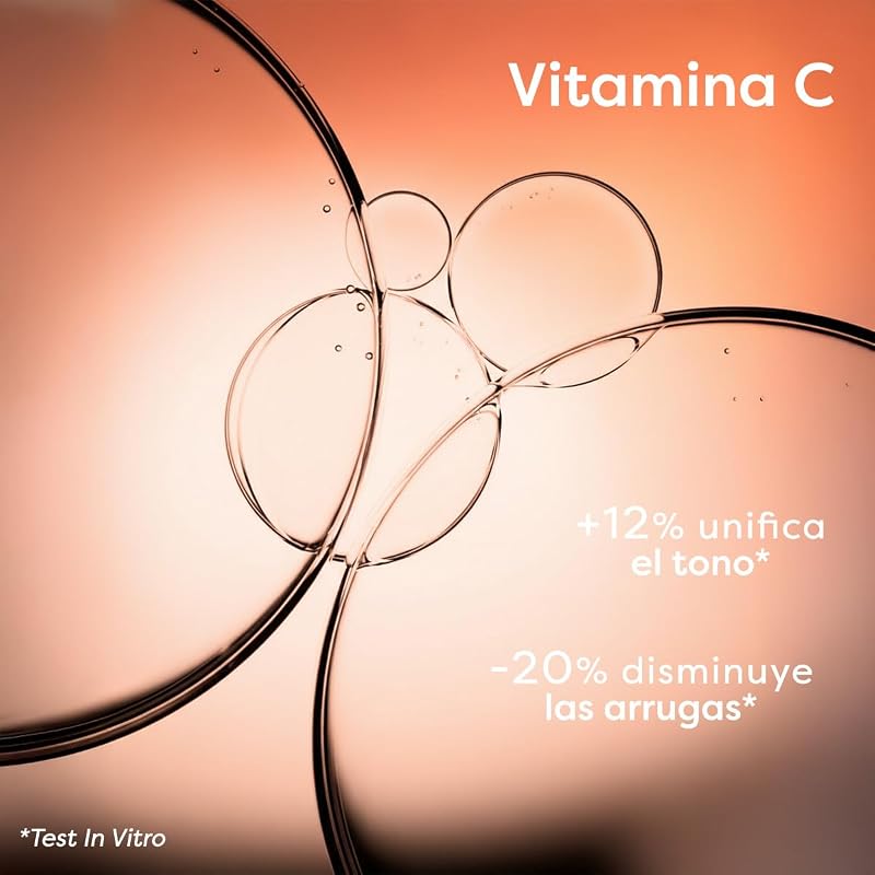 Babaria - sérum facial vitamina c 30ml | cuidado facial feminino antienvelhecimento | vitamina c sérum pele luminosa | tratamento antioxidante | anti-manchas | uso diário dia e noite | 100% vegano