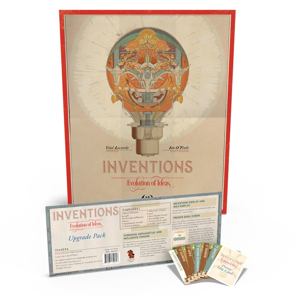 Photo 1 of Inventions - Evolution of Ideas w/Upgrade Pack & Promo Cards