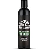 Rocky Mountain Barber Company Men's Conditioner - Tea Tree Oil, Peppermint & Eucalyptus for All Hair Types - 8oz