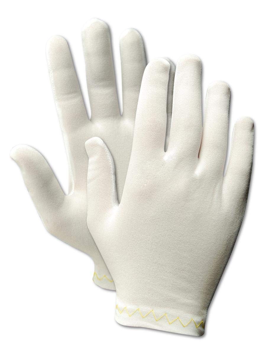 Magid Medium Weight Nylon Inspection Gloves, Ambidextrous, Form Fitting - Small, 10