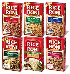 Amazon.com : Rice-A-Roni 6-pc. Assortment : Grocery & Gourmet Food