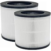 Slirceods A10 Air Purifier Replacement Filter Compatible with Ganiza A10 Air Purifier Filter Replacement - 2-Pack