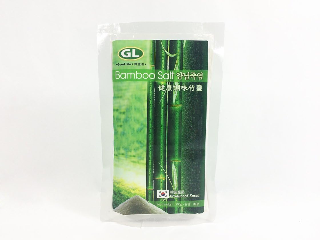 Gl Bamboo Salt 7 Packs Organic Premier Cooking Bamboo Salt Alkaline Antioxidant Rosted 3 Times