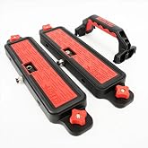 Swan Tool Group VAC PUCS Vacuum Clamping Pods Kit, Pack of 2 | For Workbenches and MFTs, Use with T-Track and Dog Holes, Snap on Handle