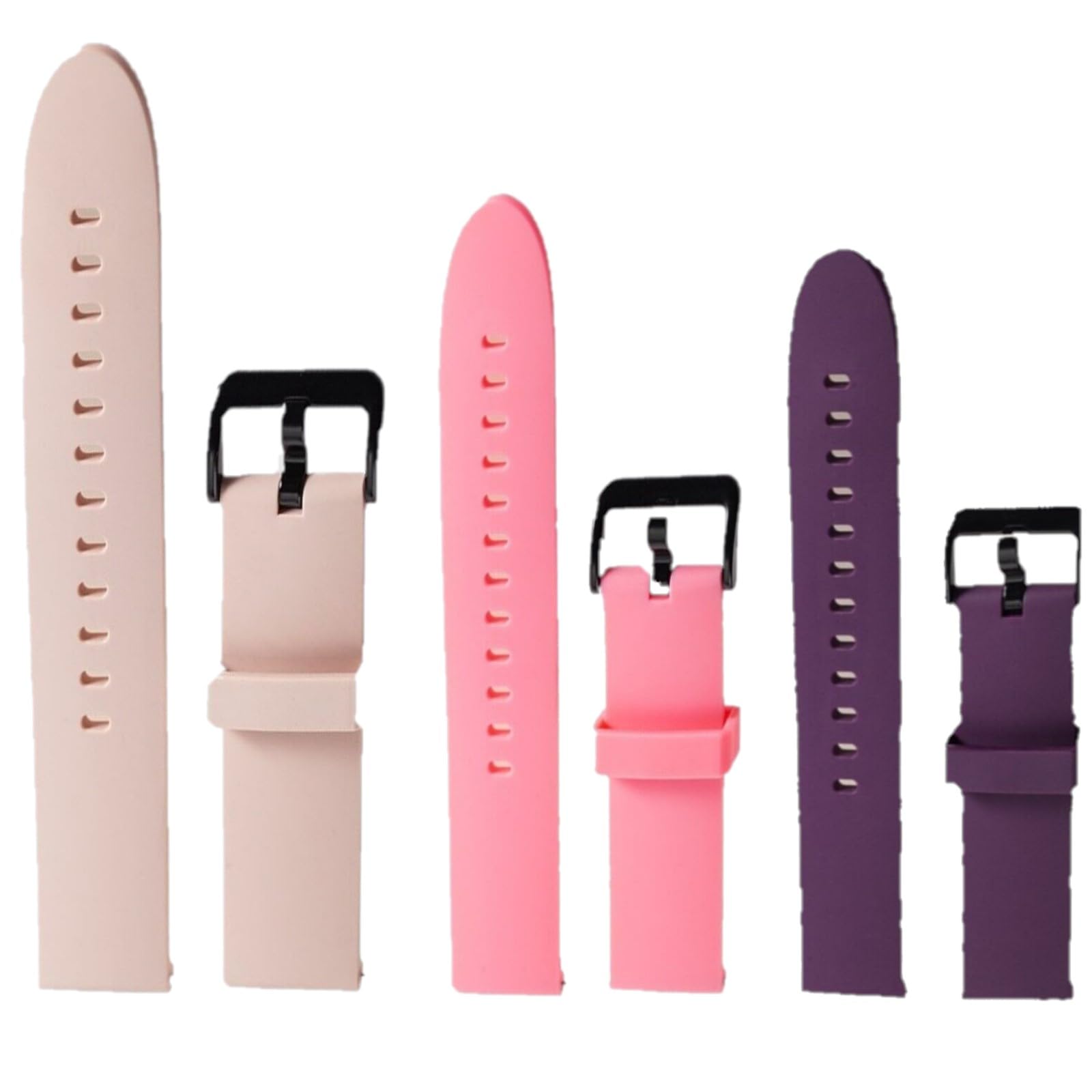 Panda Bobo for Reflex Active Watch Strap Silicone Replacement Watch Band Series 4/5/6/7/9/10/12/13/14/15/16/23/26 (Pack B - x3 straps)