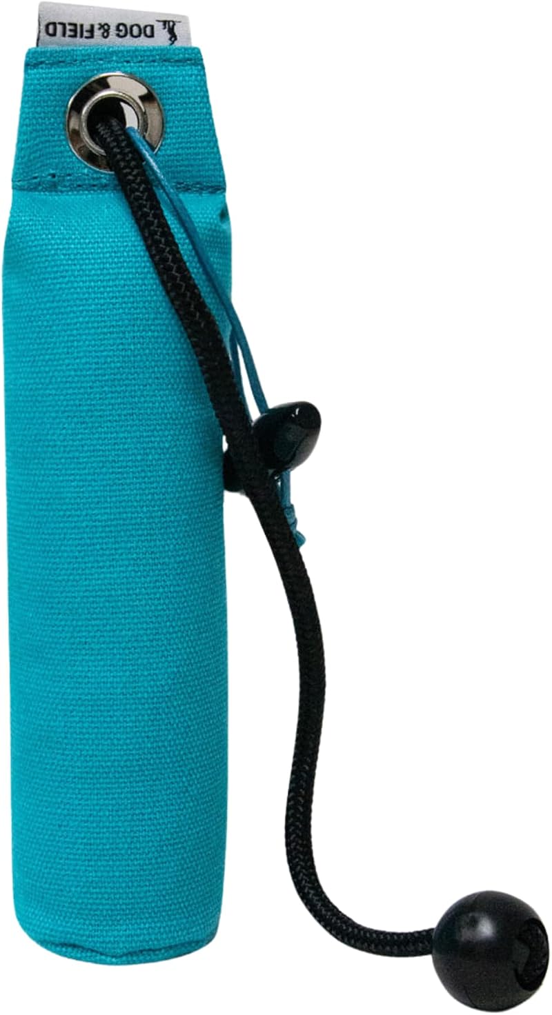 Dog & Field 100g Puppy Training Dummy – Canvas Water Float Blue
