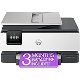 HP OfficeJet Pro 8125e Wireless All-in-One Color Printer, Instant Ink; Two-Sided Printing