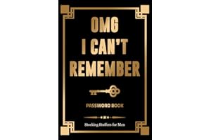 Stocking Stuffers for Men: Password Book: Great Gag Gift Idea for Him