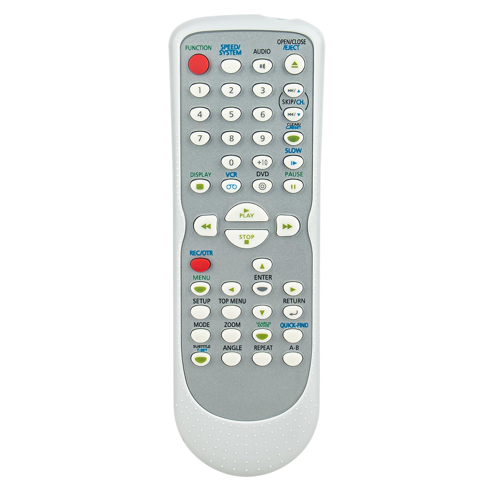 VINABTY NB126 NB104 Replacement Remote Control Applicable For Funai DVD CD Player VCR Combo DBVR-6730 DBVR DDVR-5505 DDVR-6830 DPVR-5600 DPVR-6630 DPVR-6830 DBVR-7510 DBVR-5700 DBVR-5500 DDVR-5505V
