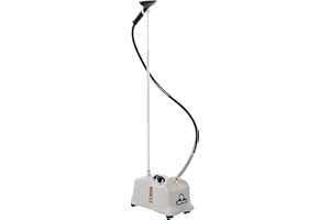 Jiffy Steamer J-4000 Garment with Plastic Steam Head, 120 Volt, 20 x 11 x 64, Gray