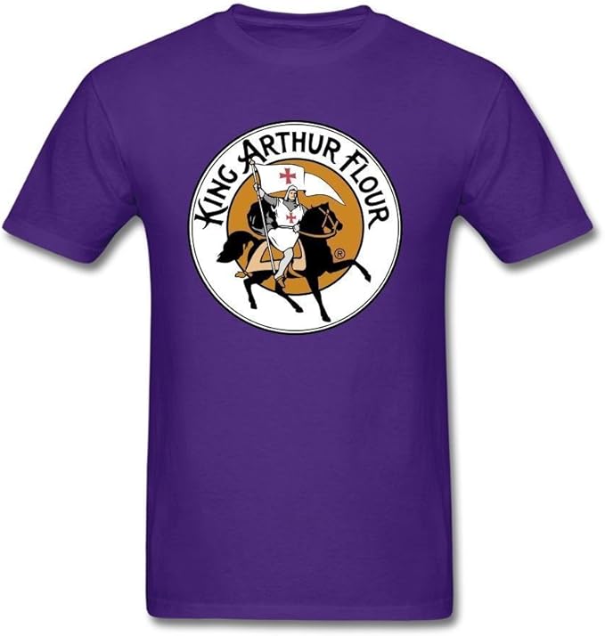 Amazon.com: Men's King Arthur Flour Logo Short Sleeve T-Shirt: Clothing