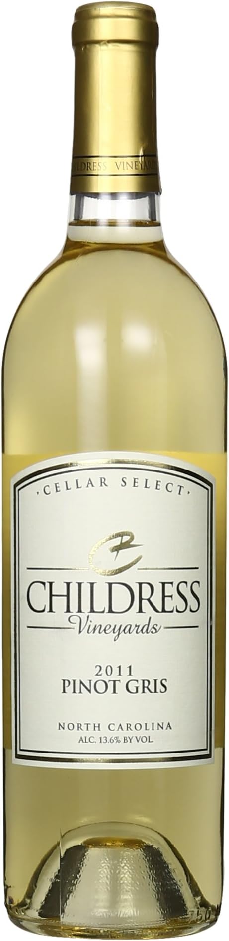 2011 Childress Vineyards Cellar Select North Carolina Pinot Gris 750 mL