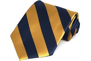 tiemart Men's Striped Tie Standard Length